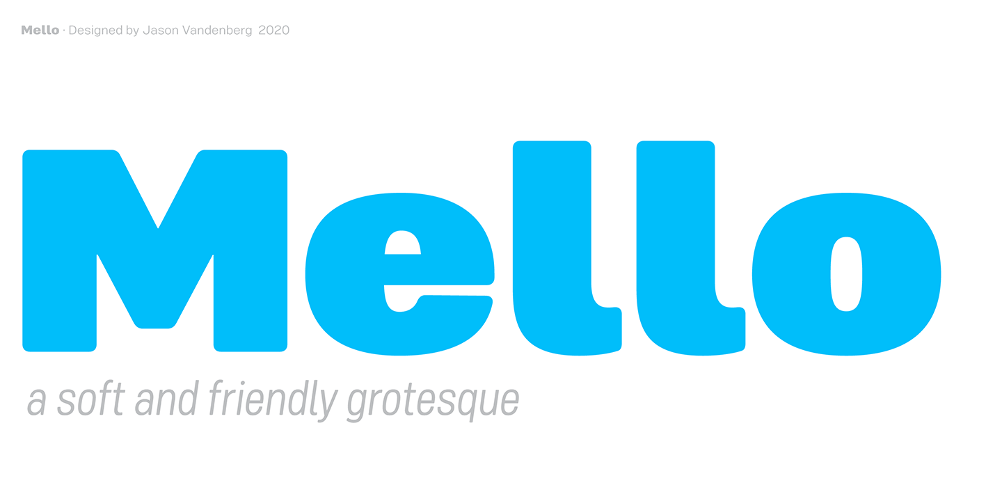 Пример шрифта Mello Condensed #1